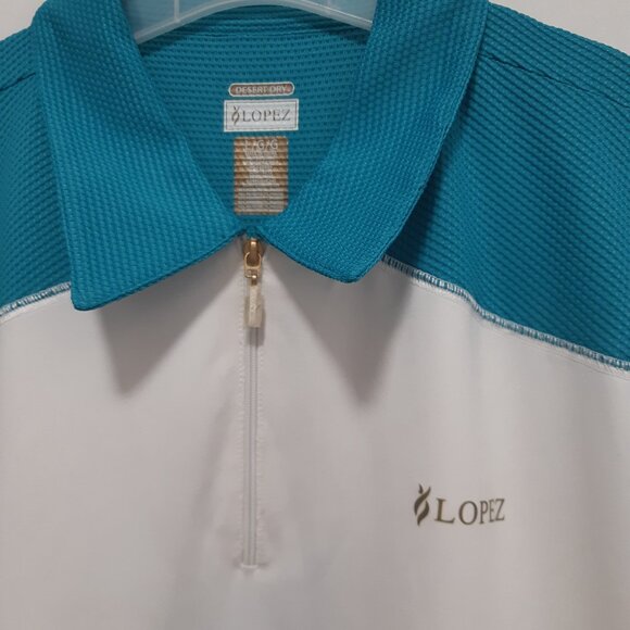 Nancy Lopez Desert Dry Ladies Golf Polo shirt Size L - Picture 4 of 10